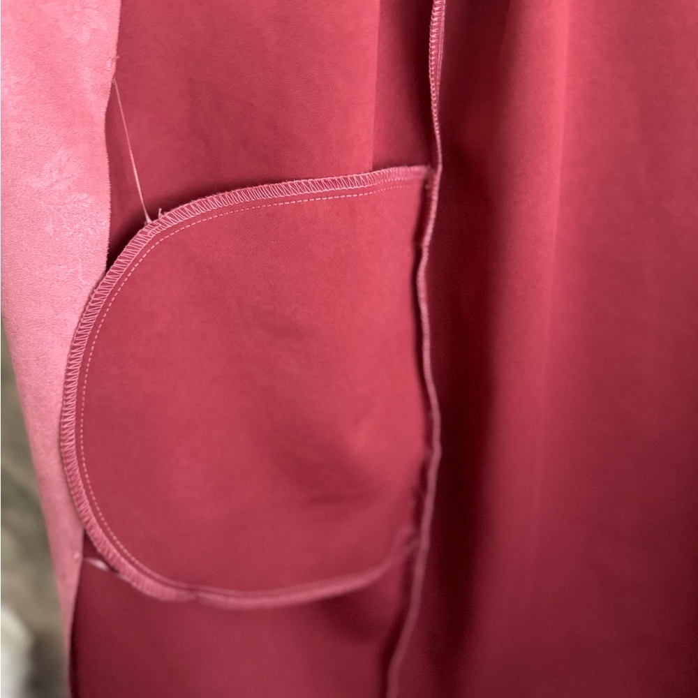 Tahari Pink Trench Coat - Picture 7 of 10